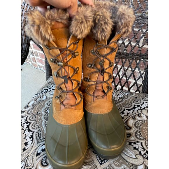 Lands’ End Winter Snow Boots_Women’s Size 8 - Picture 4 of 13